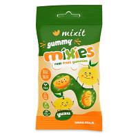 MIXIT Gummy mixies yuzu přírodní želé bonbóny 35 g