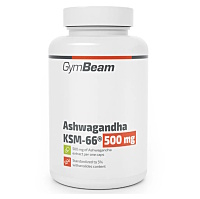 GYMBEAM Ashwagandha KSM-66® 500 mg 90 kapslí