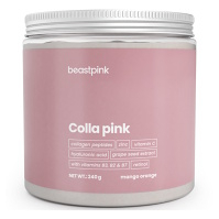 GYMBEAM BeastPink Colla pink mango pomeranč 240 gramů