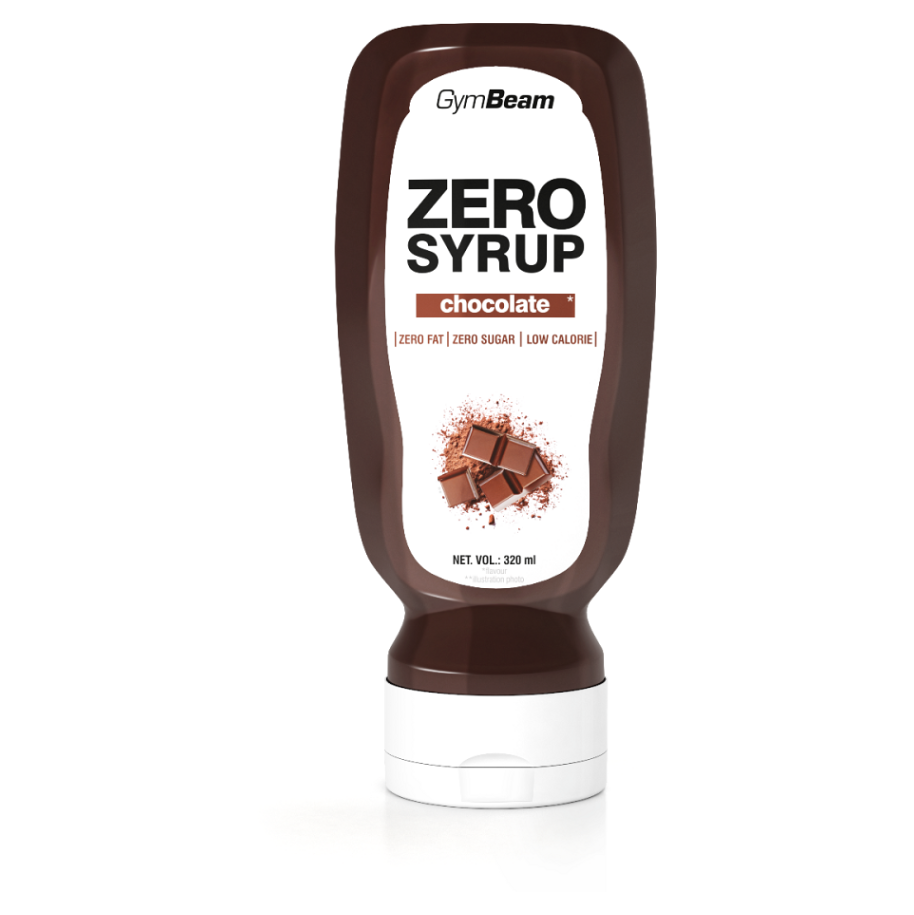 E-shop GYMBEAM Bezkalorický sirup čokoláda 320 ml