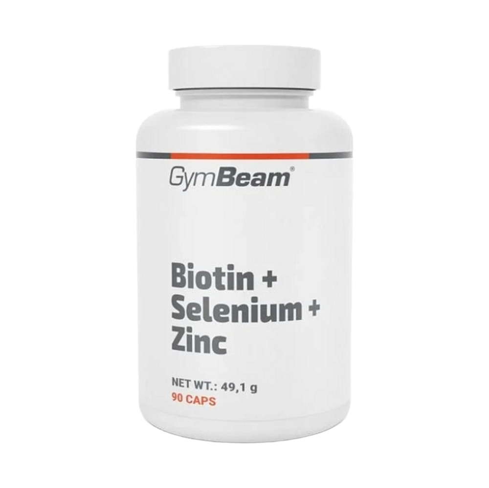 GymBeam Biotin + Selen + Zinek
