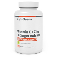 GYMBEAM Vitamin C zinek extrakt ze zázvoru 90 tablet