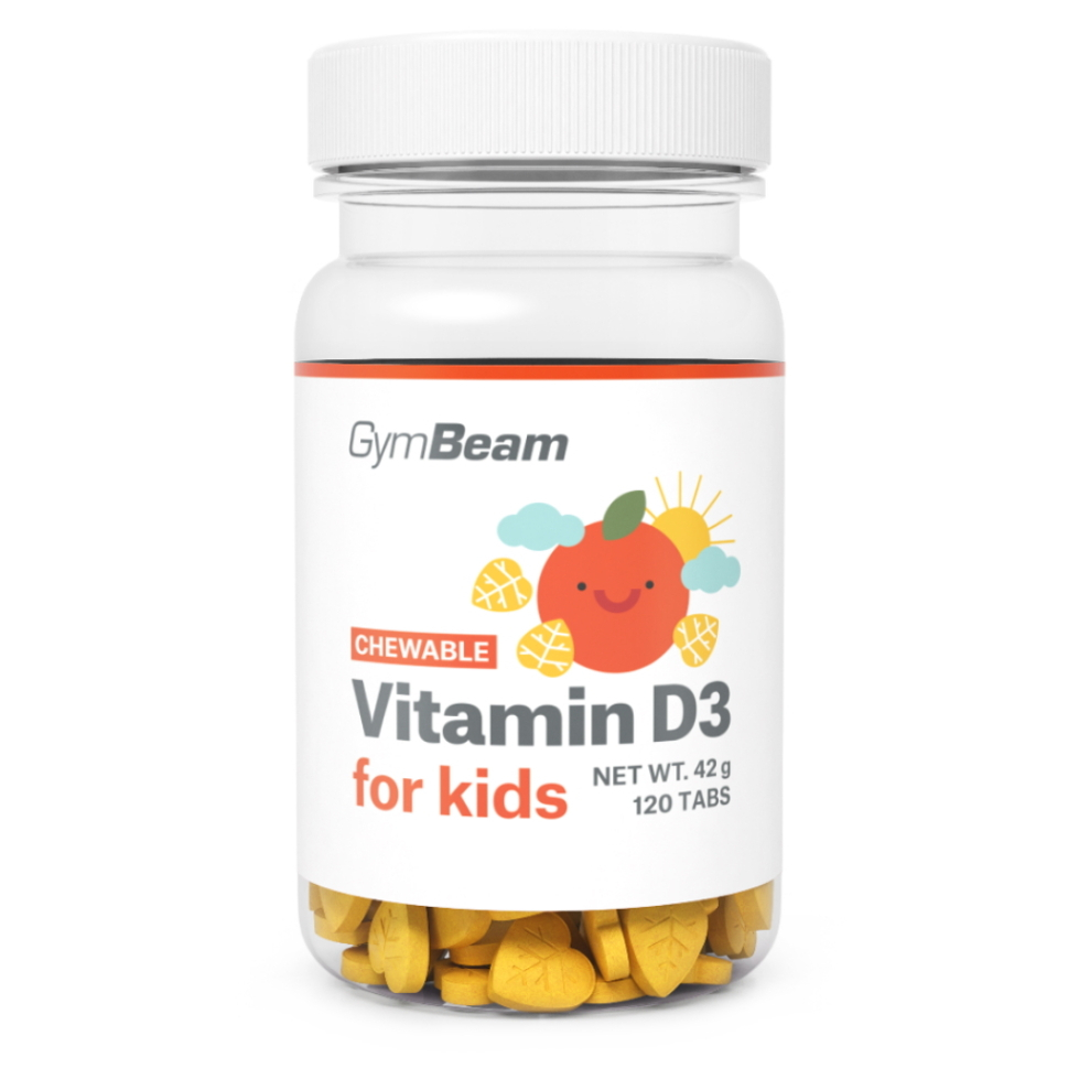E-shop GYMBEAM Vitamín D3 pro děti 120 tablet
