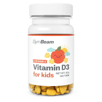 GYMBEAM Vitamín D3 pro děti 120 tablet