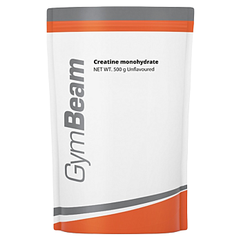 GYMBEAM Creatine 100% monohydrate unflavored 500 g (Monohydrát kreatinu)