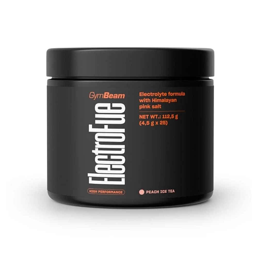 GYMBEAM ElectroFue packs broskev ledový čaj 112,5 g