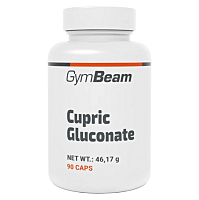 GYMBEAM Glukonan měďnatý 90 kapslí