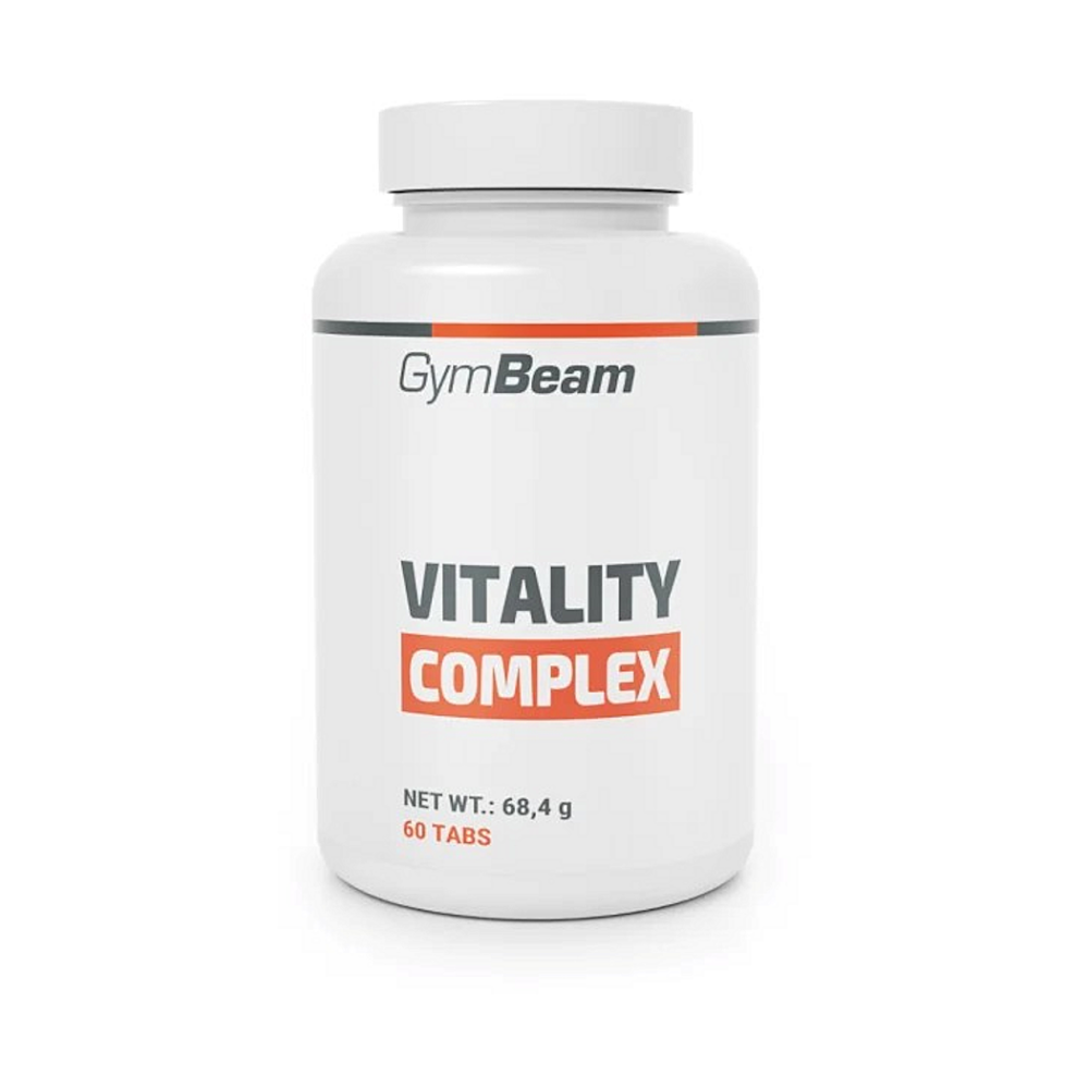 GymBeam Multivitamin Vitality Complex tablety s multivitamínovým komplexem 60 tbl koupíte na Lekarna.cz