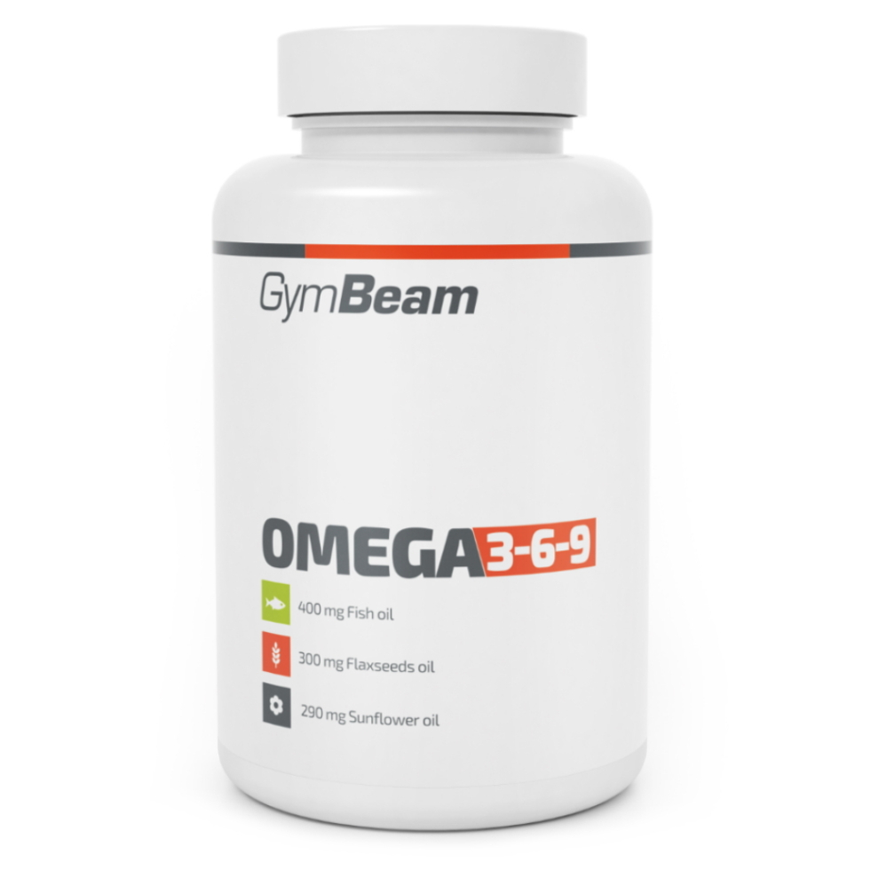 Levně GYMBEAM Omega 3-6-9 60 tablet
