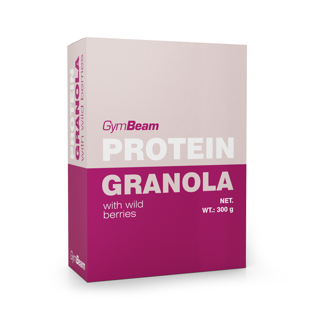 E-shop GYMBEAM Proteinová granola s lesním ovocem 300 g