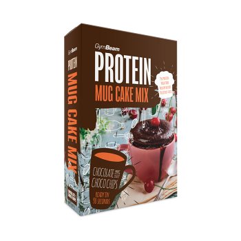 GYMBEAM Proteinový mug cake mix čokoládový s čokopecičkami 500 g