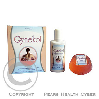 Gynekol-koupelový olej 125 ml a mýdlo 100 g