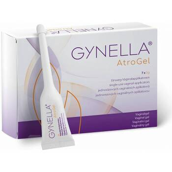 GYNELLA AtroGel vaginální gel aplikátor 7 x 5 g (Vaginální čípky a krémy) - Lubrikační, Vaginální