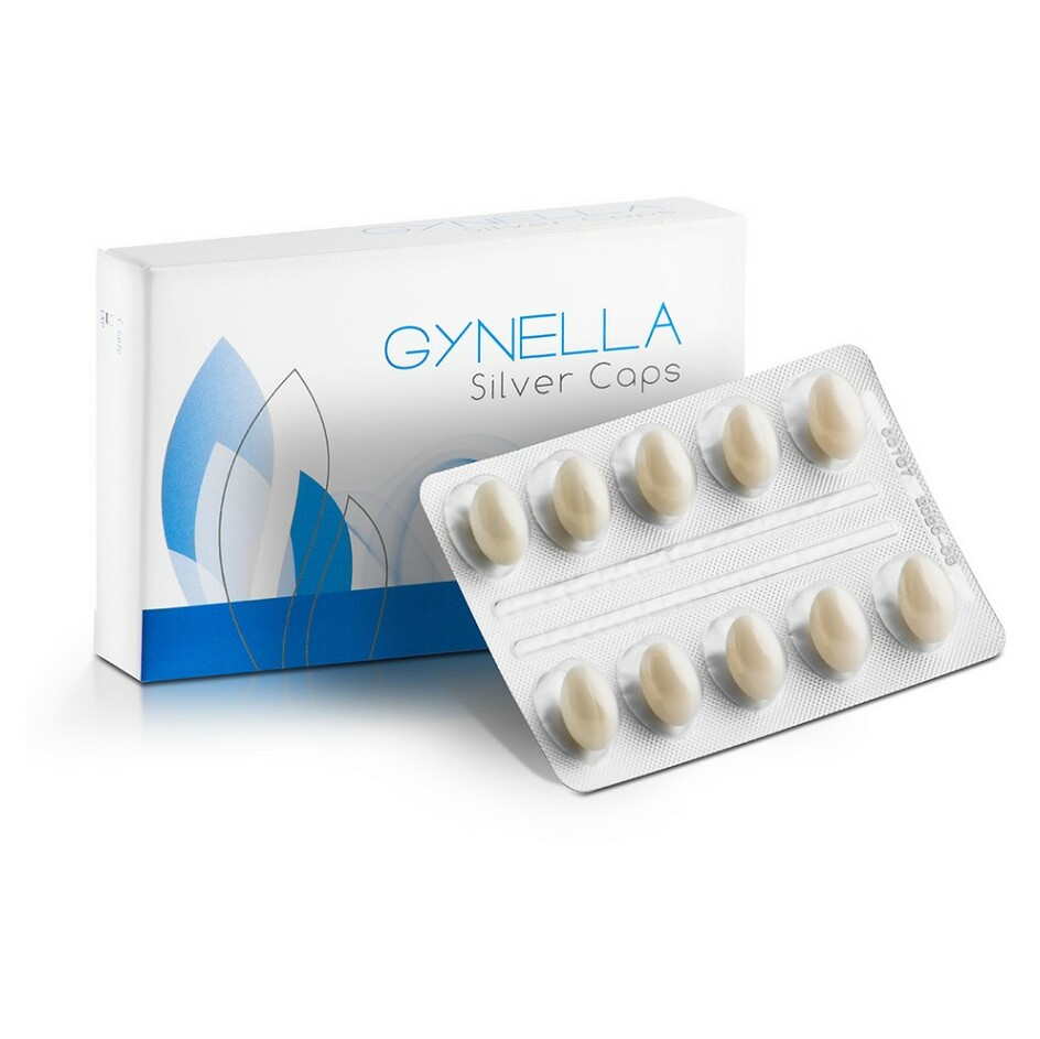 Levně GYNELLA® Silver caps 10 vaginálních tobolek