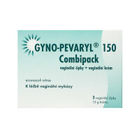 GYNO-PEVARYL 150 Combipack čípky 3 kusy + krém 15 g