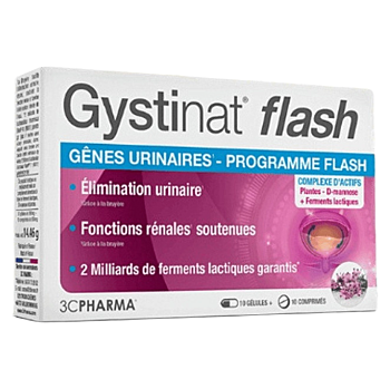 GYSTINAT Flash 20 tablet (Močové cesty)