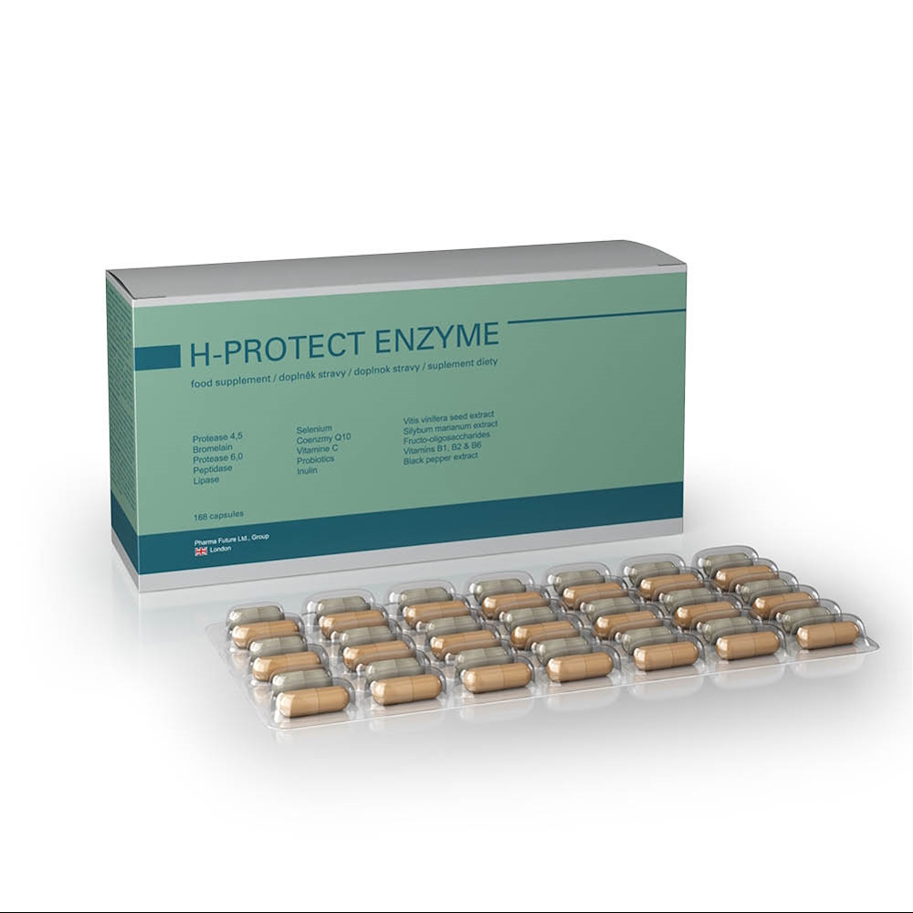 Levně H-PROTECT Enzyme 168 kapslí