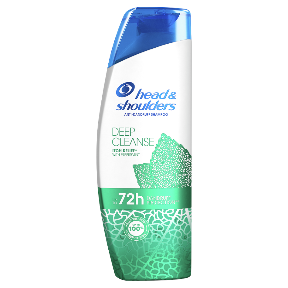 Levně HEAD&SHOULDERS Deep Cleanse Itch Relief Šampon proti lupům 300 ml