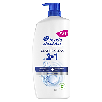 HEAD&SHOULDERS Šampon 2v1 Classic Clean 625 ml (Šampony proti lupům)