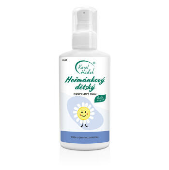 KAREL HÁDEK Koupelový olej heřmánkový dětský pro citlivou pokožku 100 ml, expirace