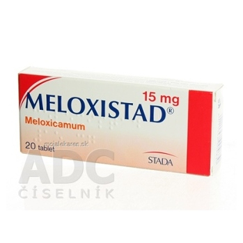 MELOXISTAD 15 MG  20X15MG Tablety