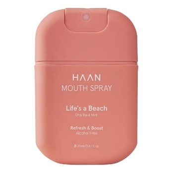 HAAN Life's a Beach Ústní sprej 20 ml (Přírodní zubní hygiena) - Osvěžující dech, Přírodní