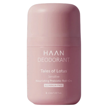 HAAN Tales of Lotus 24 hod Sensitive Deodorant s prebiotiky 40 ml (Přírodní deodoranty a antiperspiranty) - Přírodní