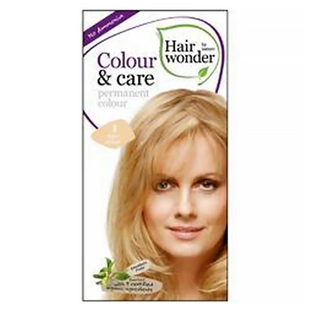 E-shop HAIRWONDER Dlouhotrvající barva na vlasy 8 Světlá blond BIO 100 ml