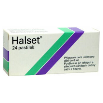 HALSET Pastilky rozpustné v ústech 24 x 1,5 mg