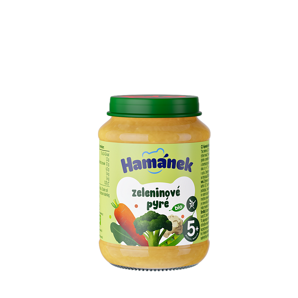 HAMÁNEK Bio Zeleninová směs 5m+ 190 g