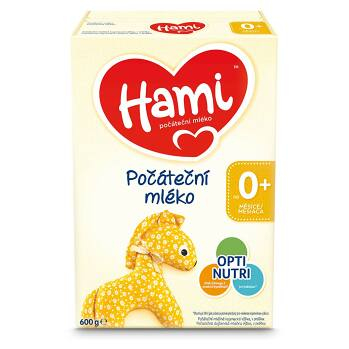 HAMI 0+ Počáteční kojenecké mléko od narození 600 g