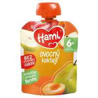 HAMI Ovocná kapsička Ovocný koktejl od 6.měsíce 90 g
