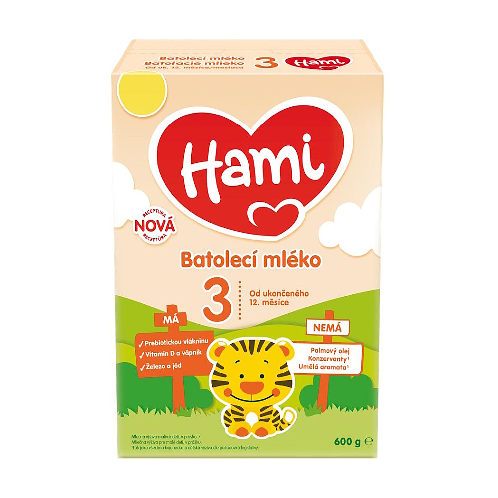 Hami 3 batolecí mléko 600g koupíte na Lekarna.cz