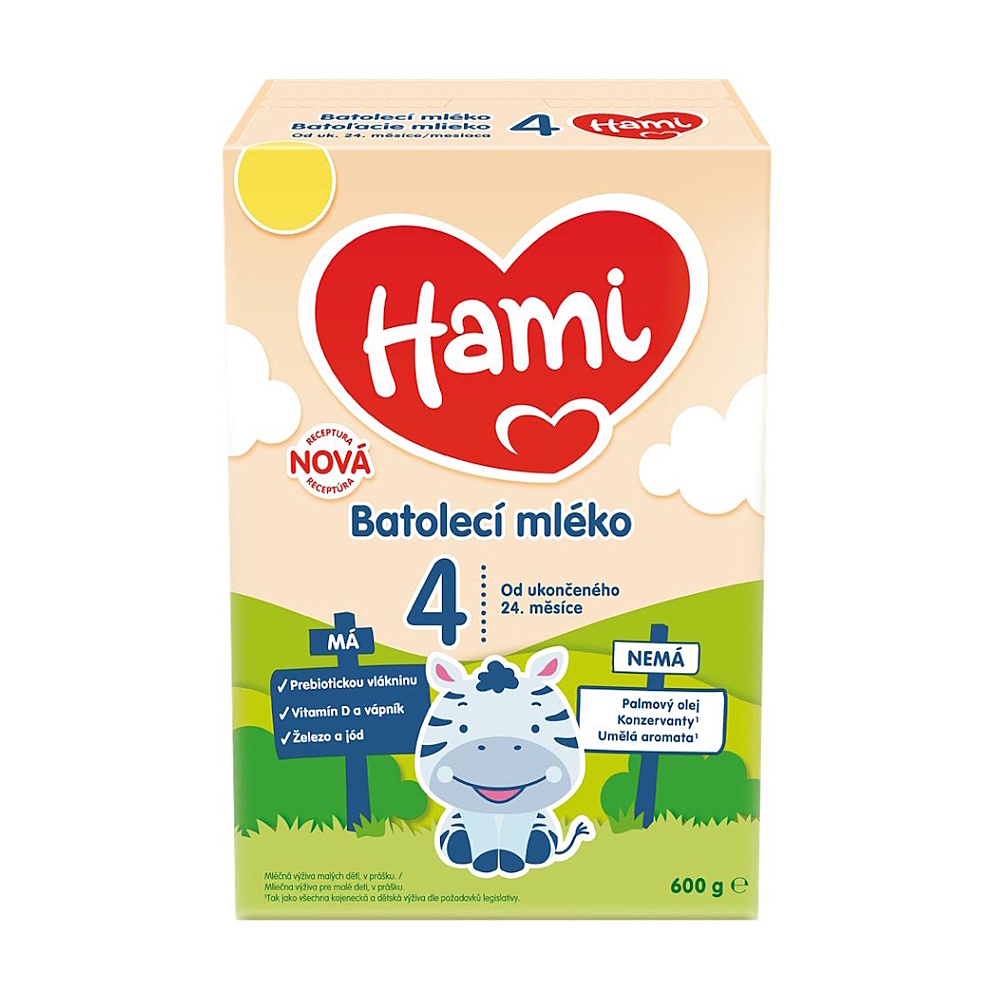 Hami 4 batolecí mléko 600g koupíte na Lekarna.cz