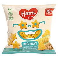 HAMI BIO Kukuřičné-quinoa křupky ananas 20g 12m+