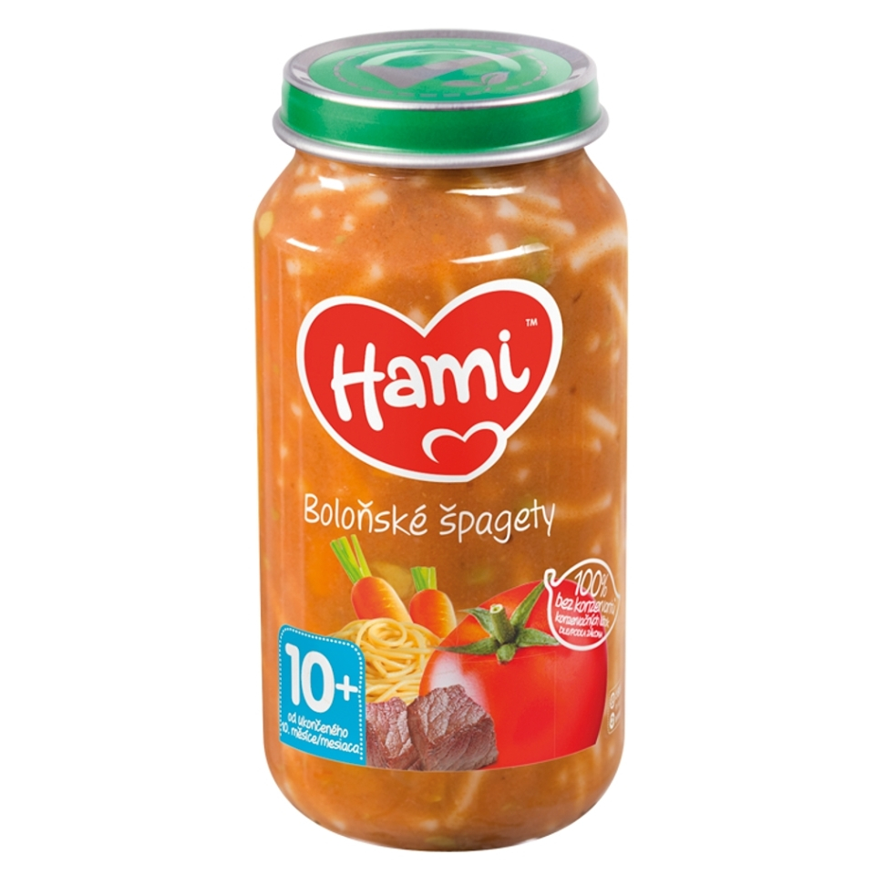 E-shop HAMI Boloňské špagety od 10.měsíce 250 g