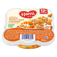 HAMI Malý Gurmán krémové rizoto s mrkví a hráškem 230 g