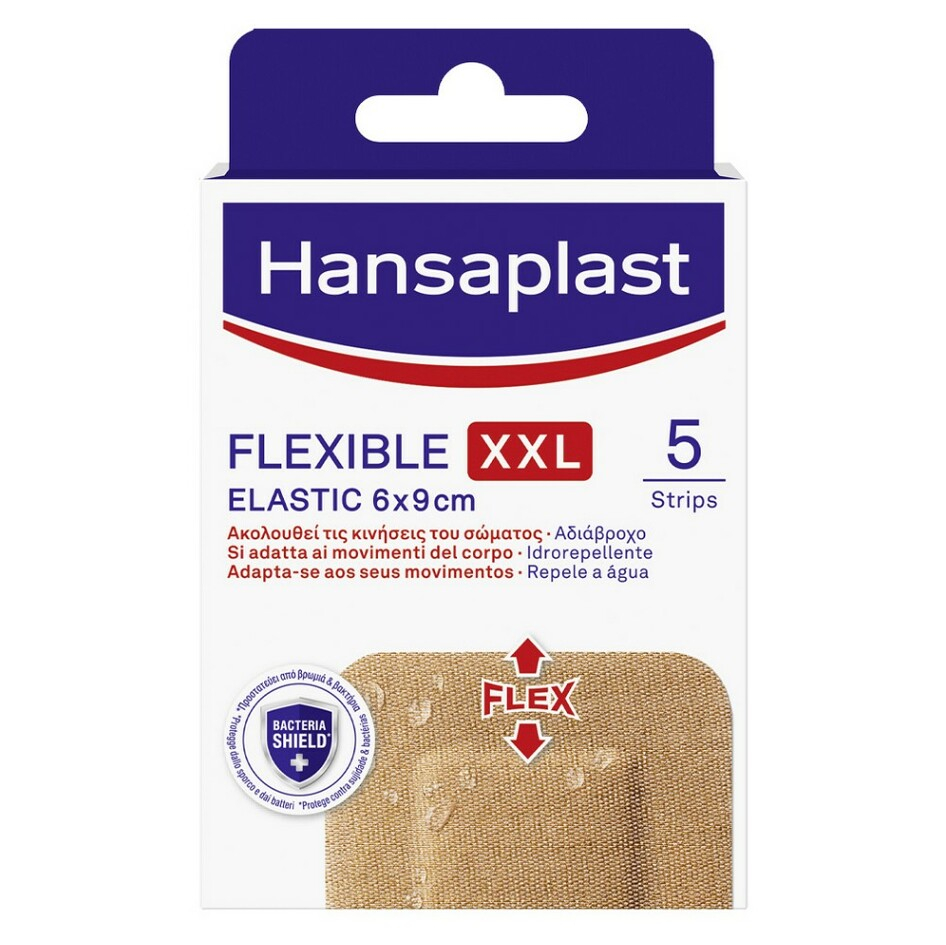 E-shop HANSAPLAST Flexible XXL elastická náplast 5ks