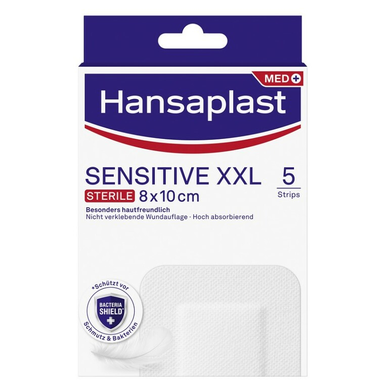 E-shop HANSAPLAST Sensitive XXL náplast 5ks