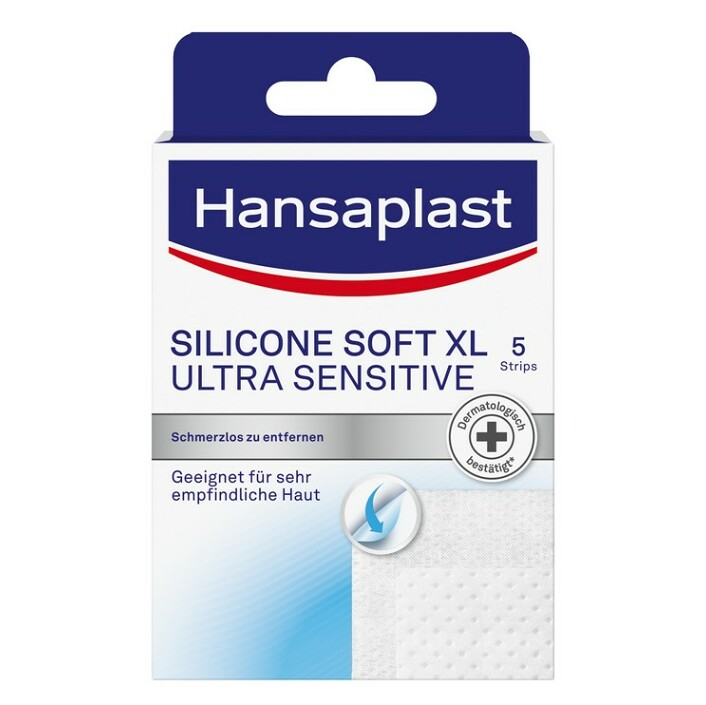 E-shop HANSAPLAST Silicone soft XL náplast 5 ks