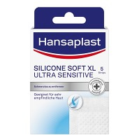 HANSAPLAST Silicone soft XL náplast 5 ks