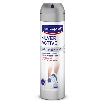 HANSAPLAST Silver Active sprej na nohy 150 ml (Deodoranty a pudry na nohy) - Dezinfekční