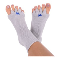 HAPPY FEET Adjustační ponožky grey velikost L