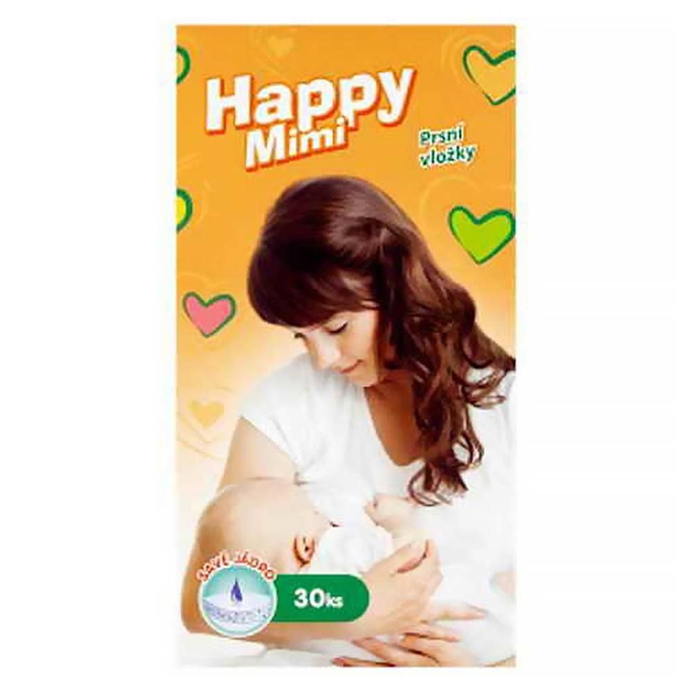 E-shop HAPPY MIMI prsní vložky 30 ks