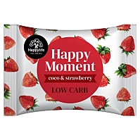 HAPPY MOMENT Kokosové kolečko s jahodami nízký obsah cukru 38 g