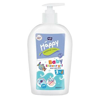 BELLA HAPPY Baby natural care mycí gel na tělo a vlasy 300 ml