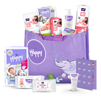 HAPPY Porodnický balíček vel. M - L taška