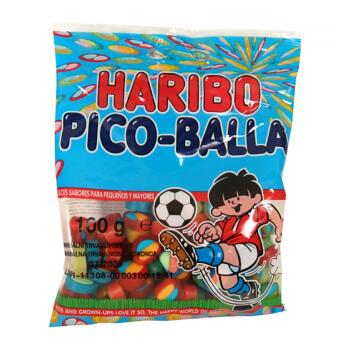 HARIBO Pico Balla 100 g gumovitá cukrovinka