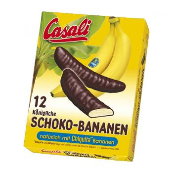 Casali Schoko Bananen 150 g čokoládové bonbóny 12