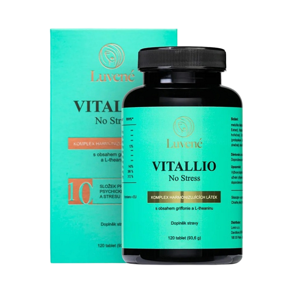 LUVENÉ VITALLIO No Stress Harmonizující komplex 120 tablet